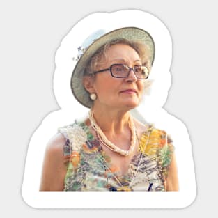 i love you my grandma Sticker